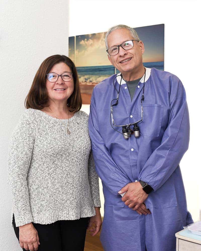 Grover beach dentist in five cities smiling with happy patient whitecrest smart dentistry